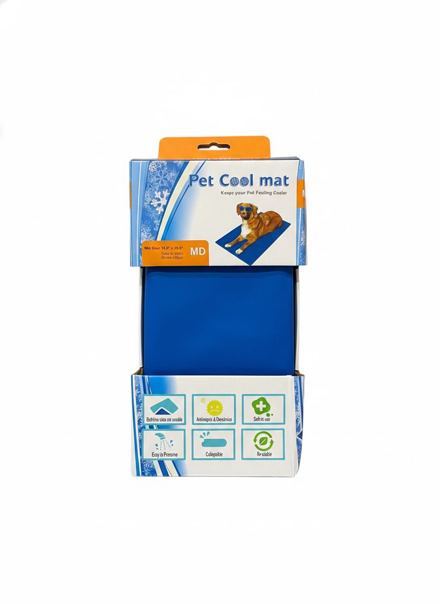 Tapete Gelado Para Cães e Gatos Pet Cool Mat 50x60
